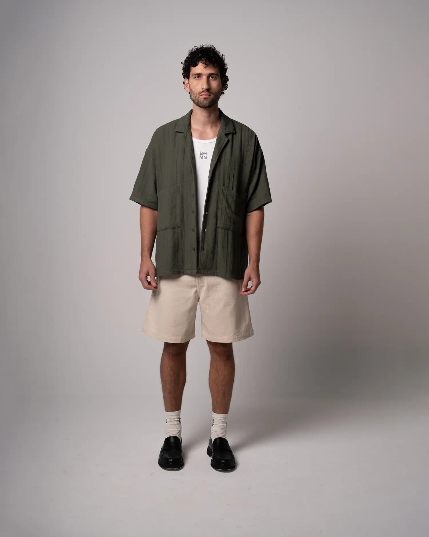 CAMISA OLIVE GREEN - imagen 2