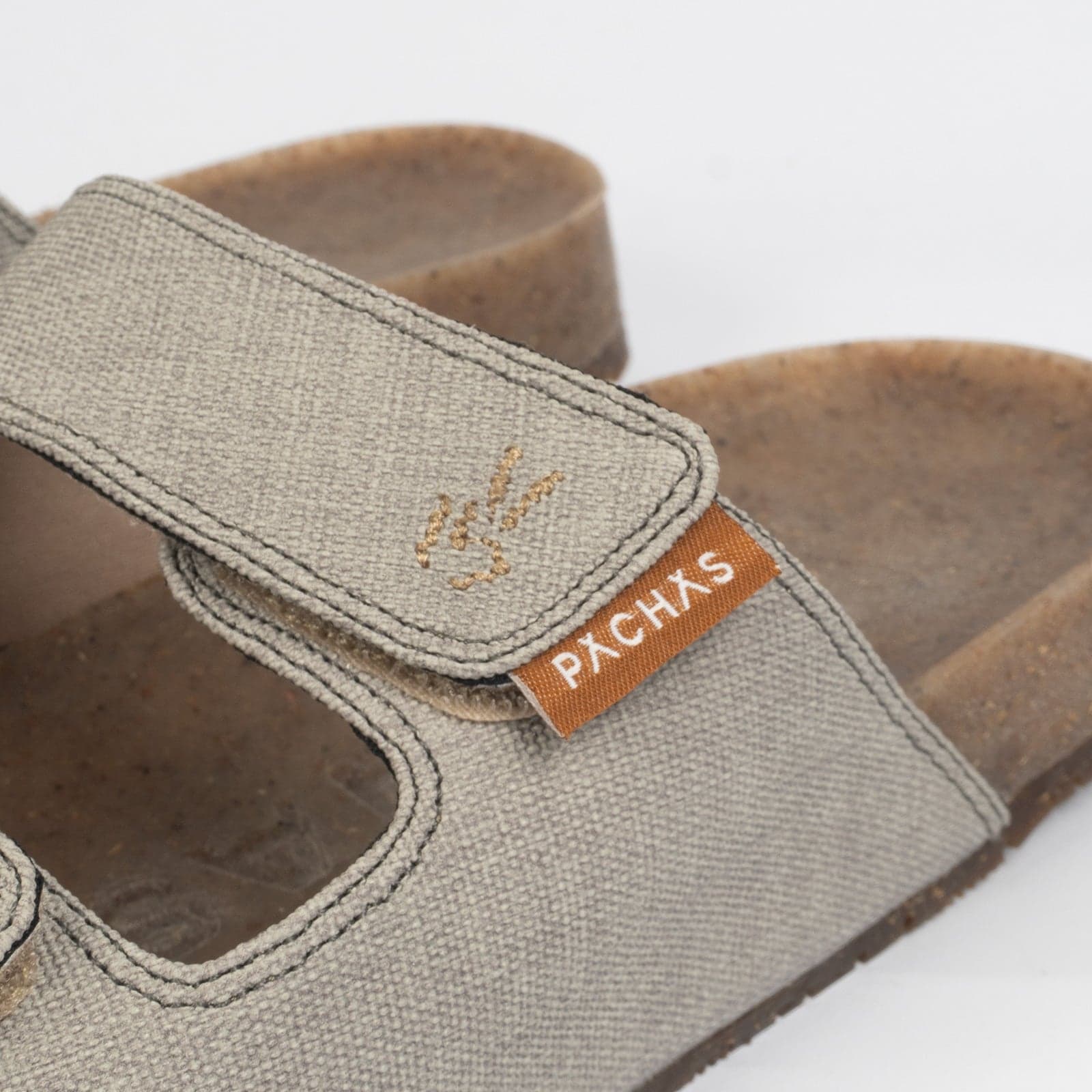 Sandalias dos correas "Bitacora" Gris - imagen 7