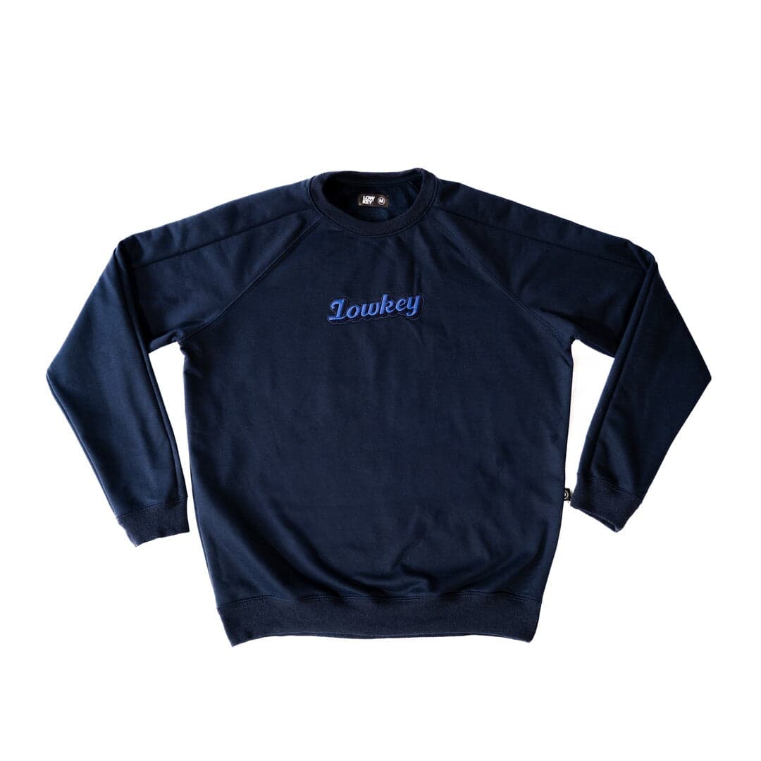 CREWNECK AZUL - PLAIN SOCIETY