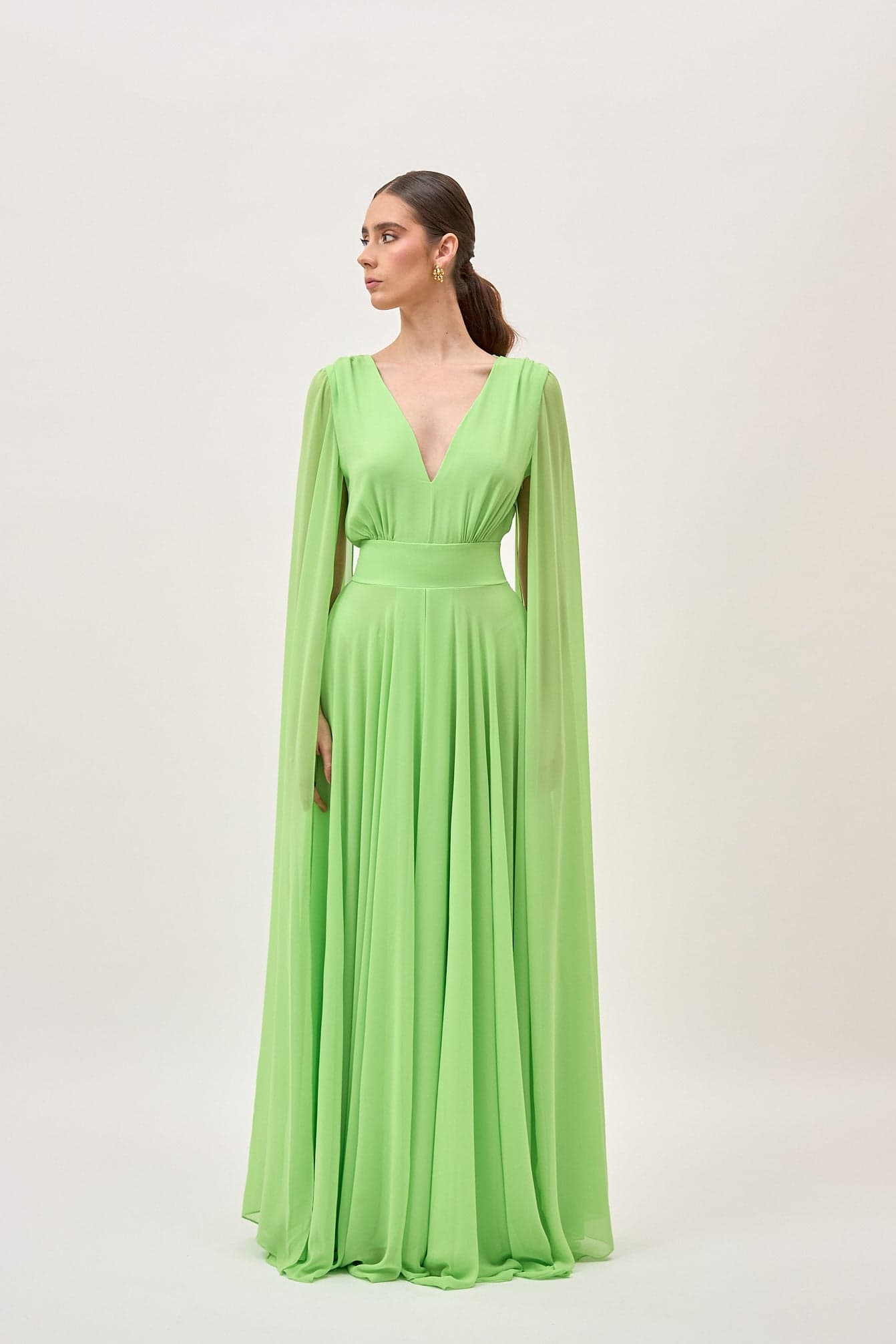 Vestido Girasol Verde Limón - imagen 8