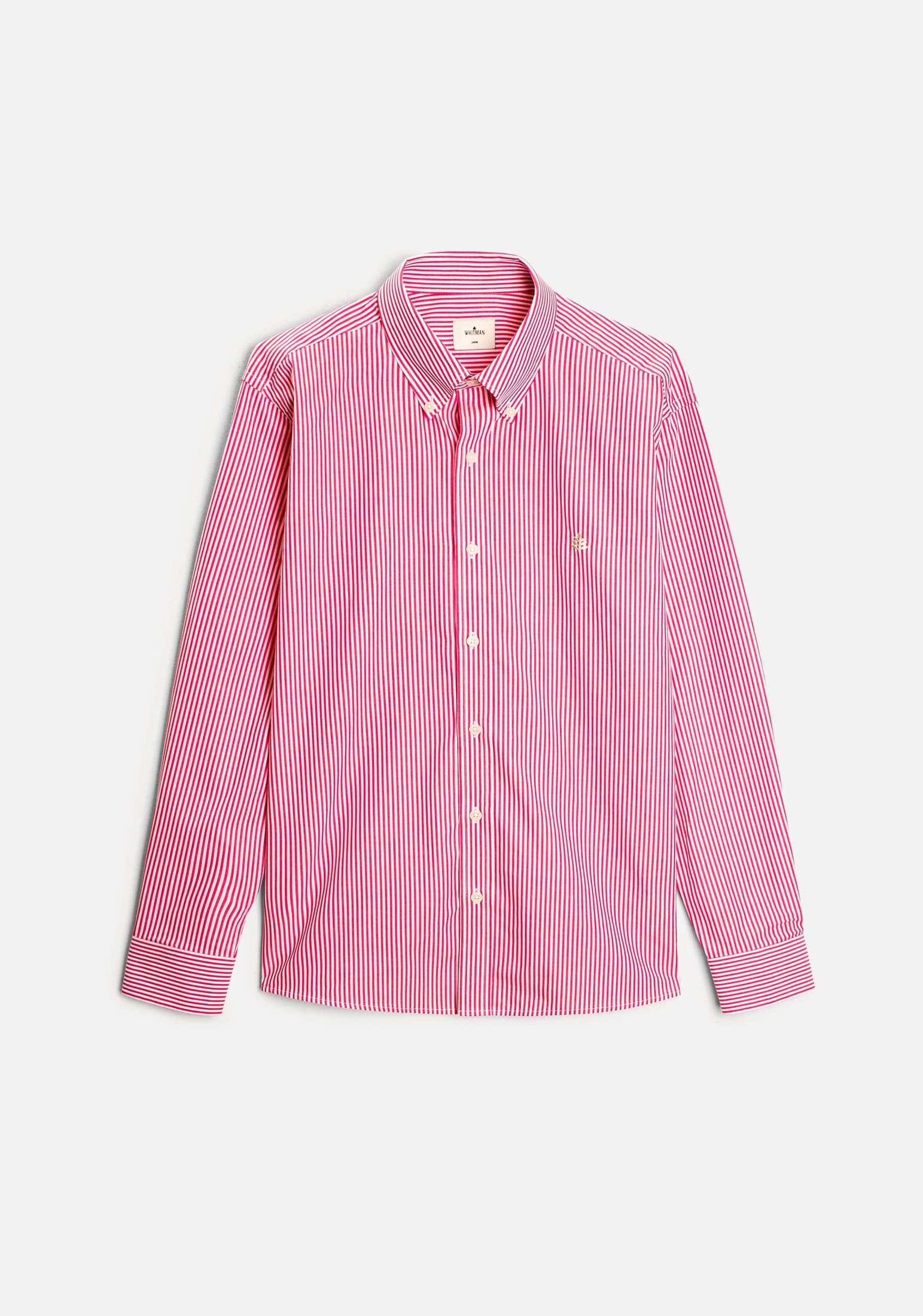 Camisa H CBD Rayas Med L-Hue Fucsia - imagen 1