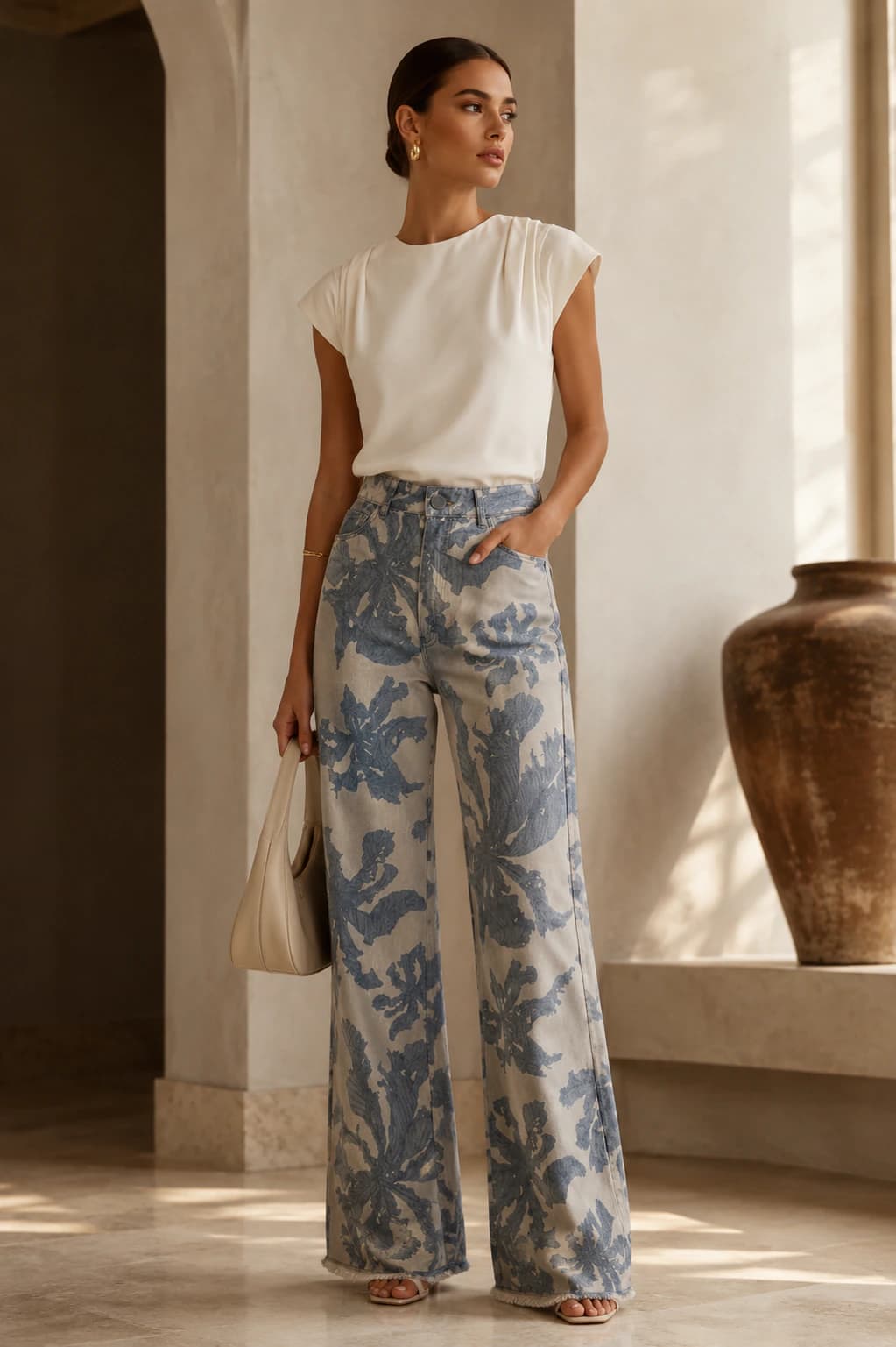 MILA PANTS DENIM - imagen 3