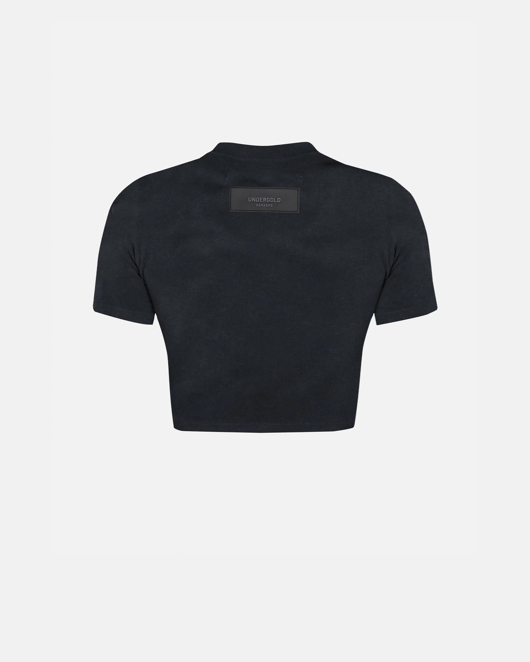 Agnus Dei UNDRGLD Baby Tee Vintage Black - imagen 3