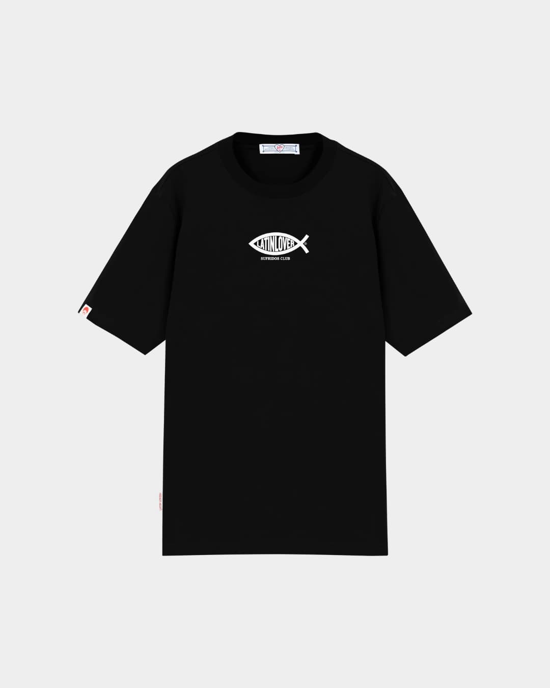 CAMISETA NO SUELTES MI MANO NEGRO - imagen 1