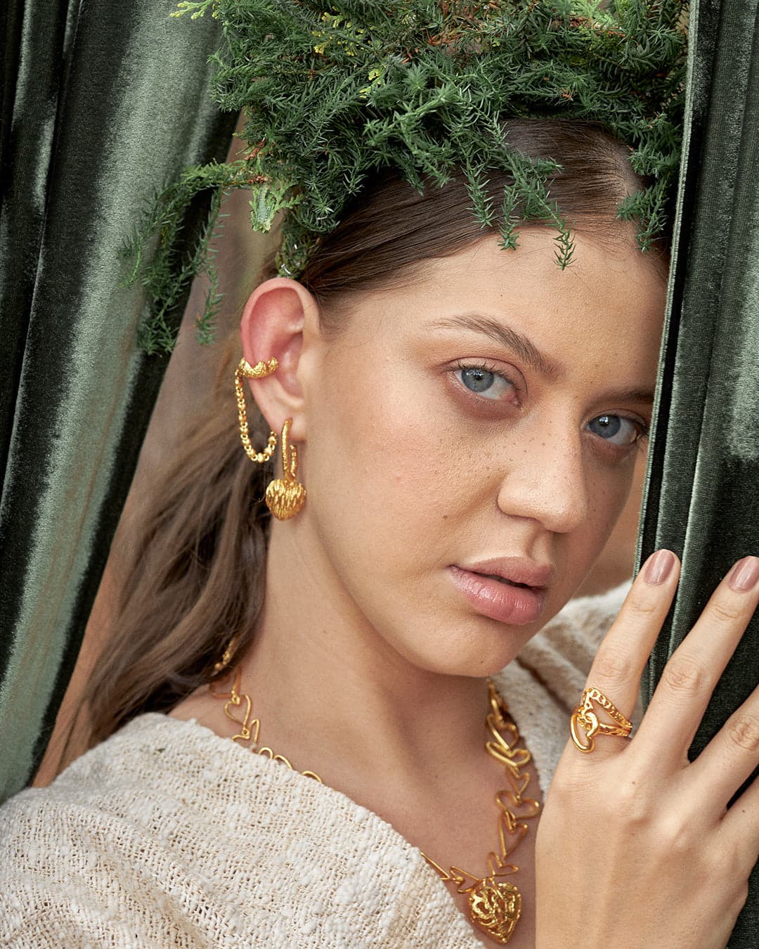 Onda Heartchain Earcuff - imagen 3