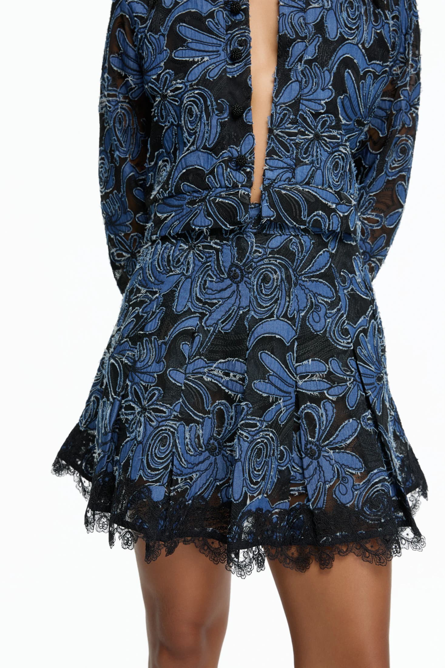 DESTINE MINI SKIRT NAVY - imagen 3