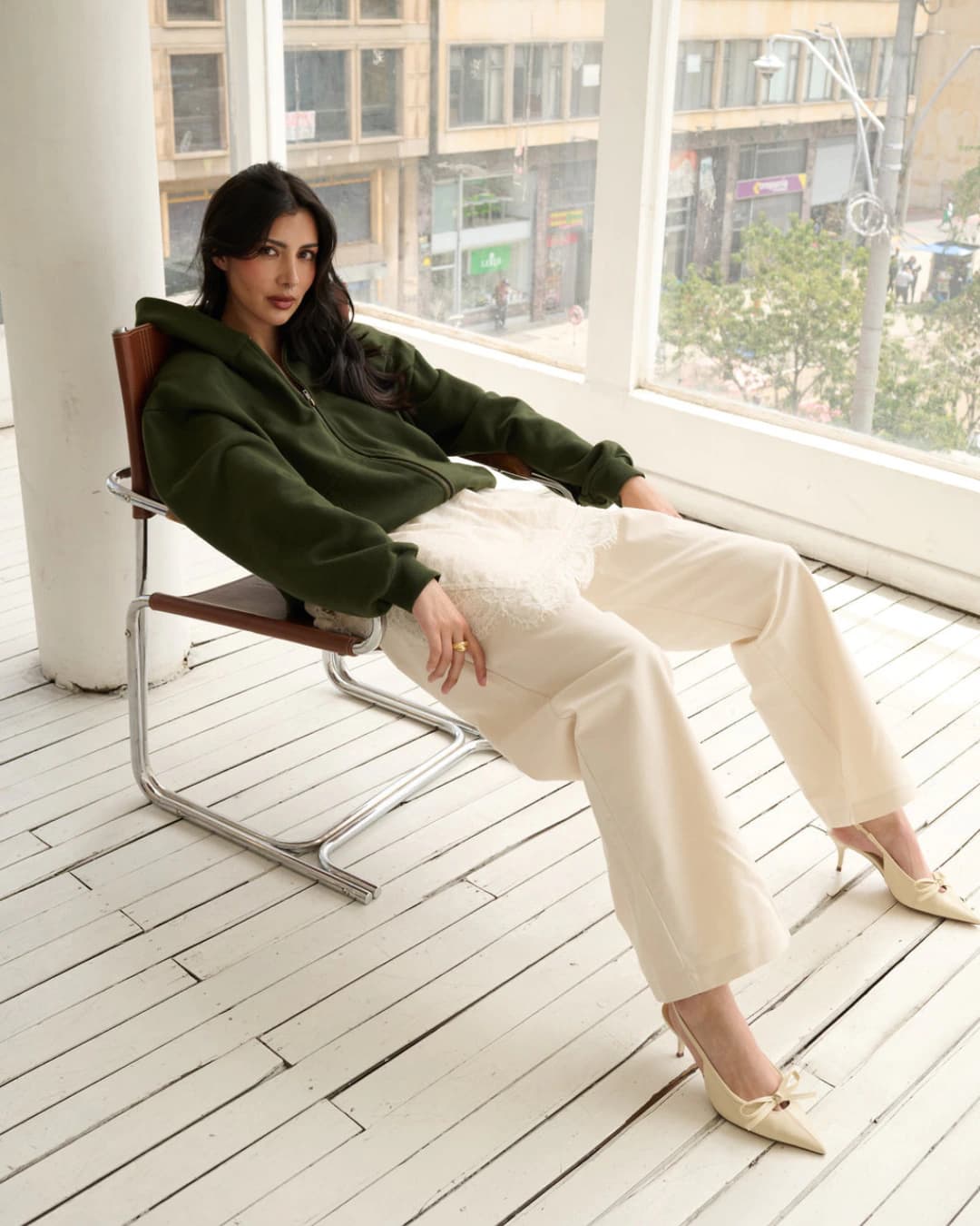 UNSEEN HOODIE GREEN - imagen 2