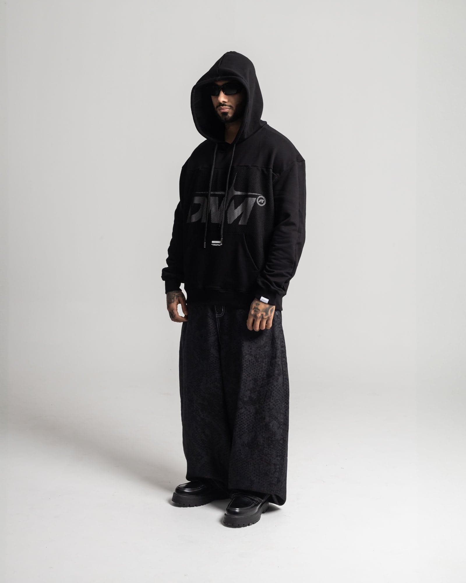 Hoodie Oversize Black DNM - imagen 7