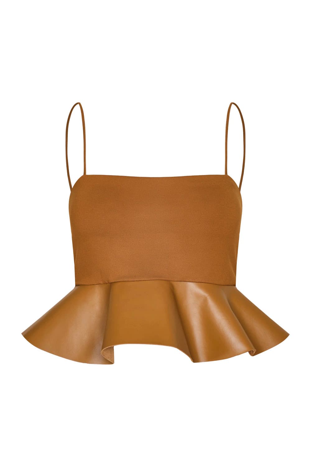 Crop top anastasia tabaco - imagen 2