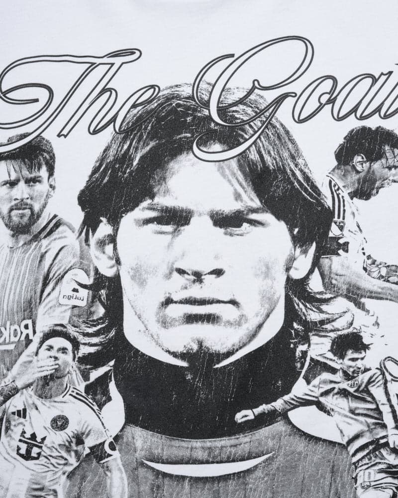 Camiseta Blanca Oversize - Edición The King Of The Game - imagen 6