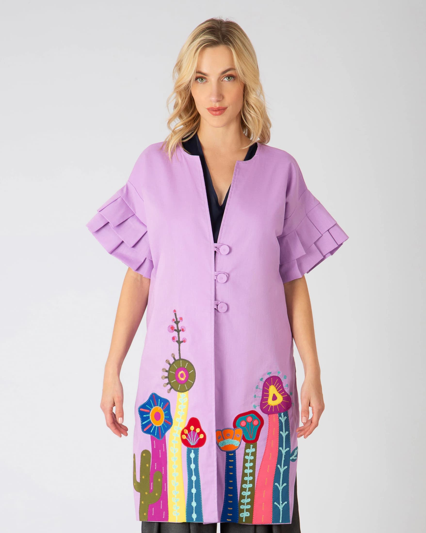 Chaleco Kimono Cactus - imagen 1