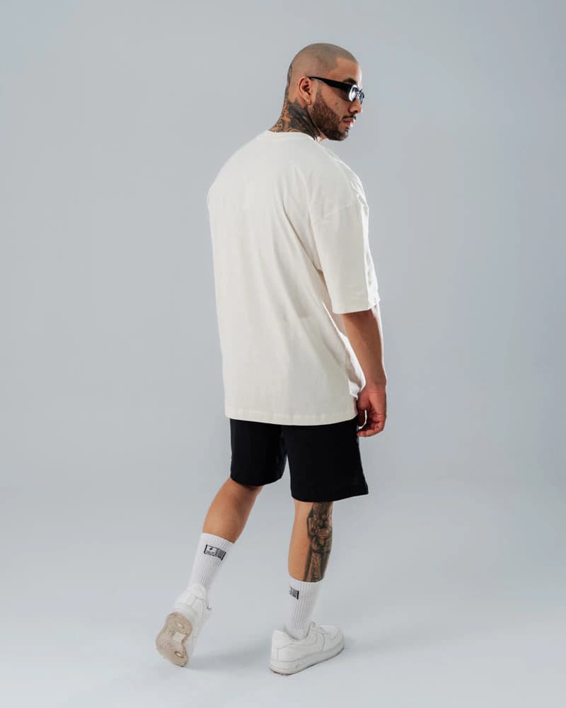 Camiseta Básica Oversize Ivory - imagen 5