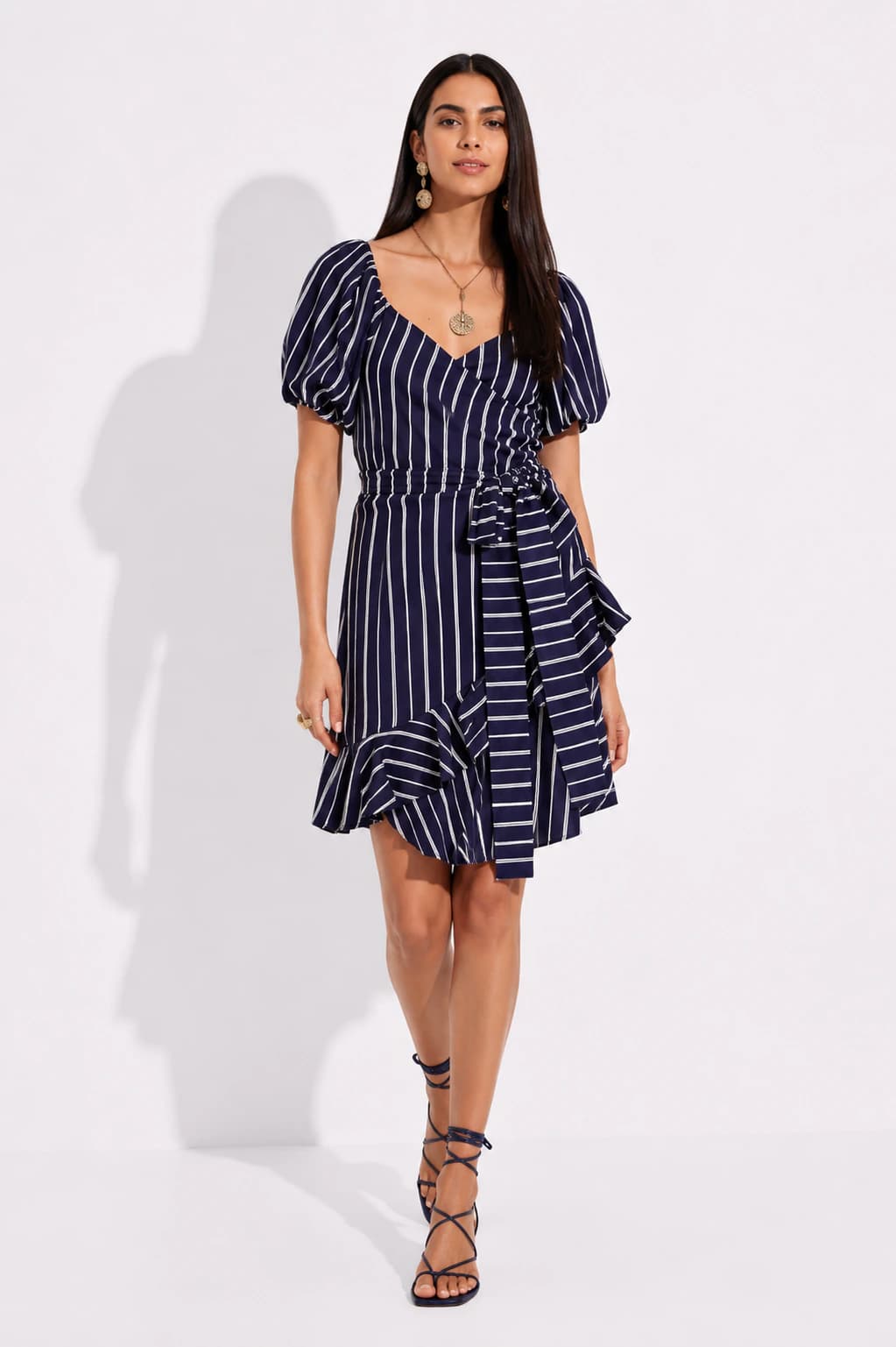 Vestido Martinik Azul Navy - imagen 2