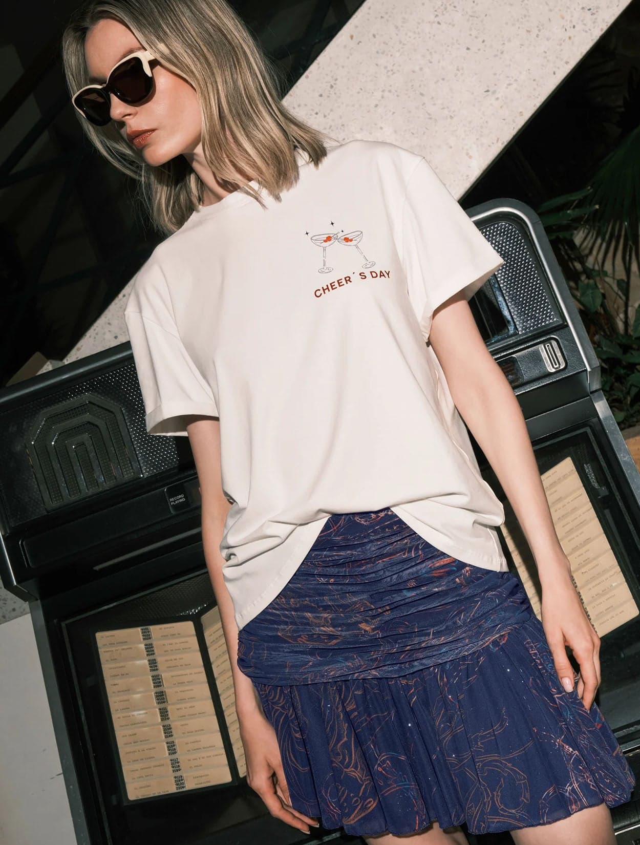 MINI FALDA NINFA JELLY DEEP PRINT - imagen 3