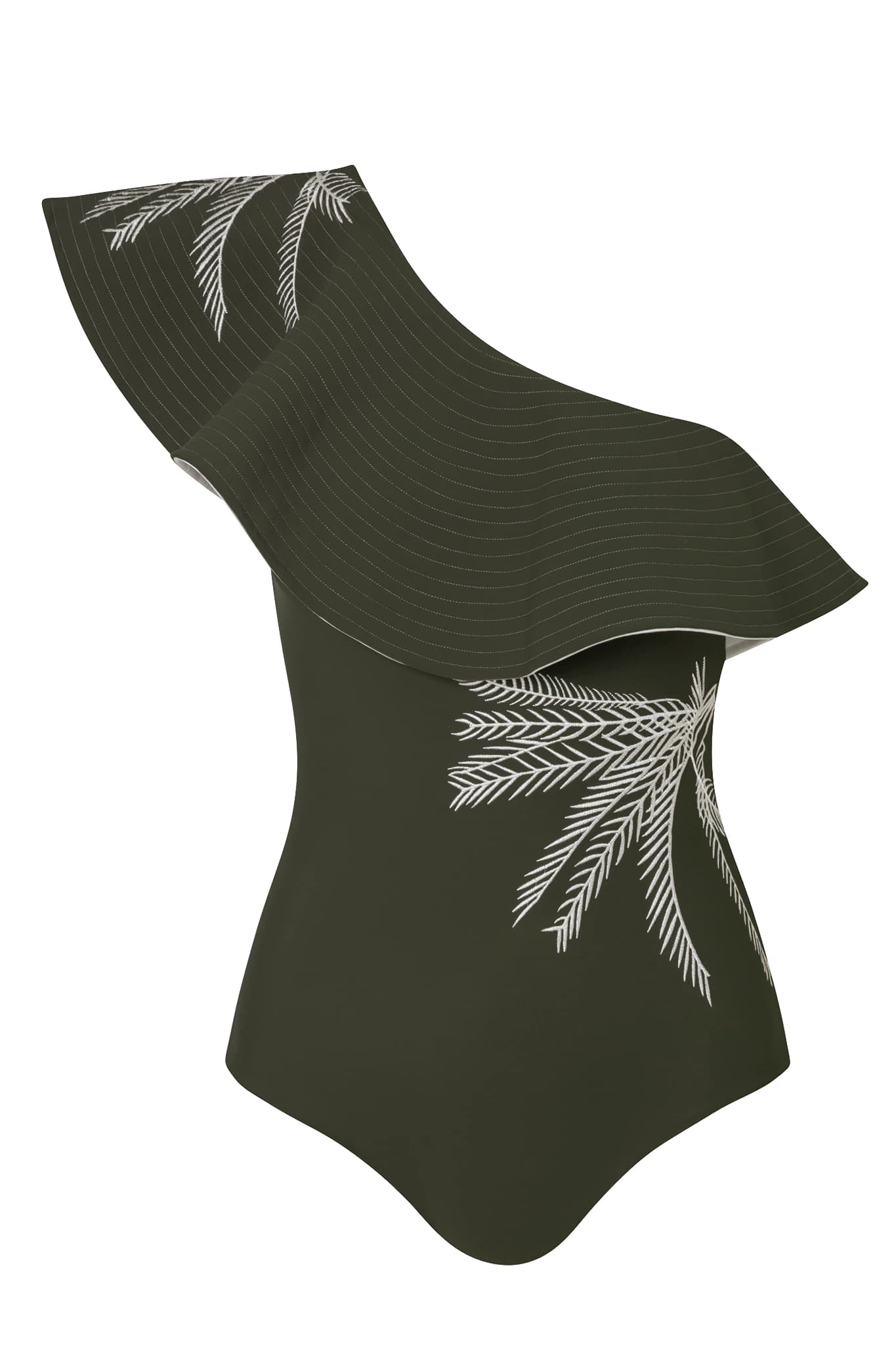 Tucan Embroidered One Piece / Khaki Green Exclusivo