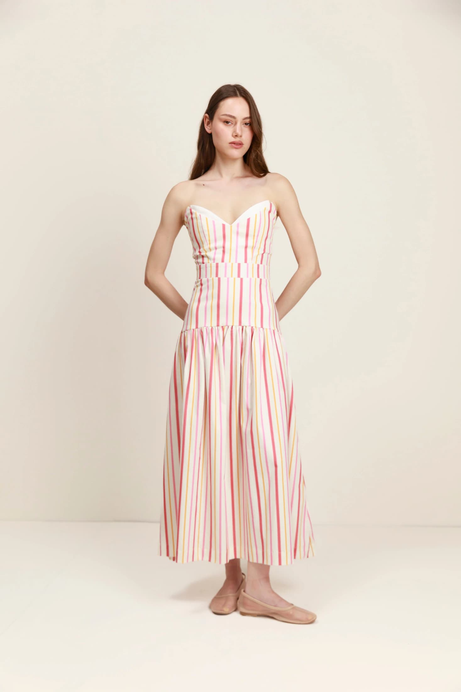 Tangerine Midi Dress - imagen 1