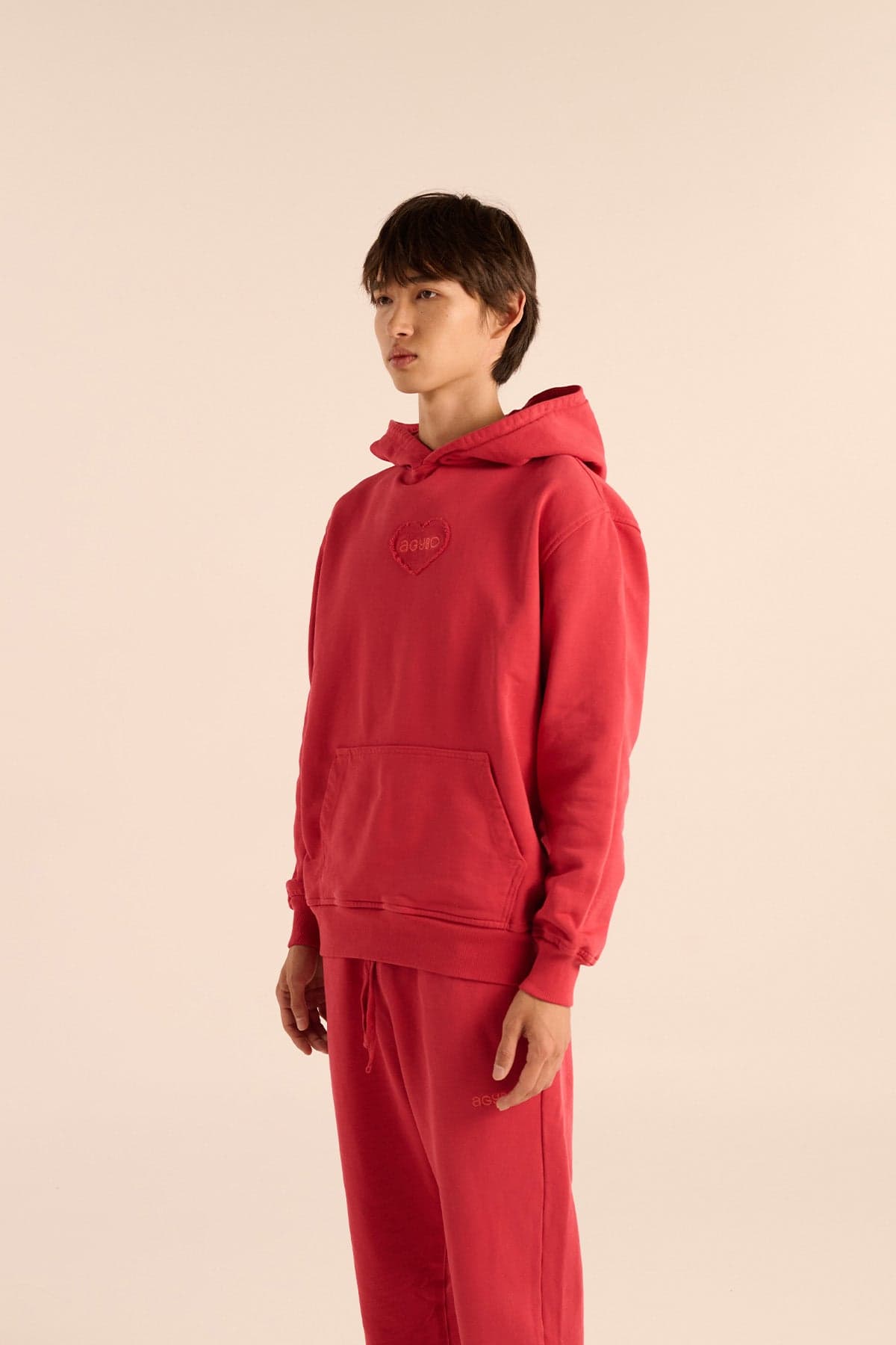 CORE HOODIE RED - imagen 8