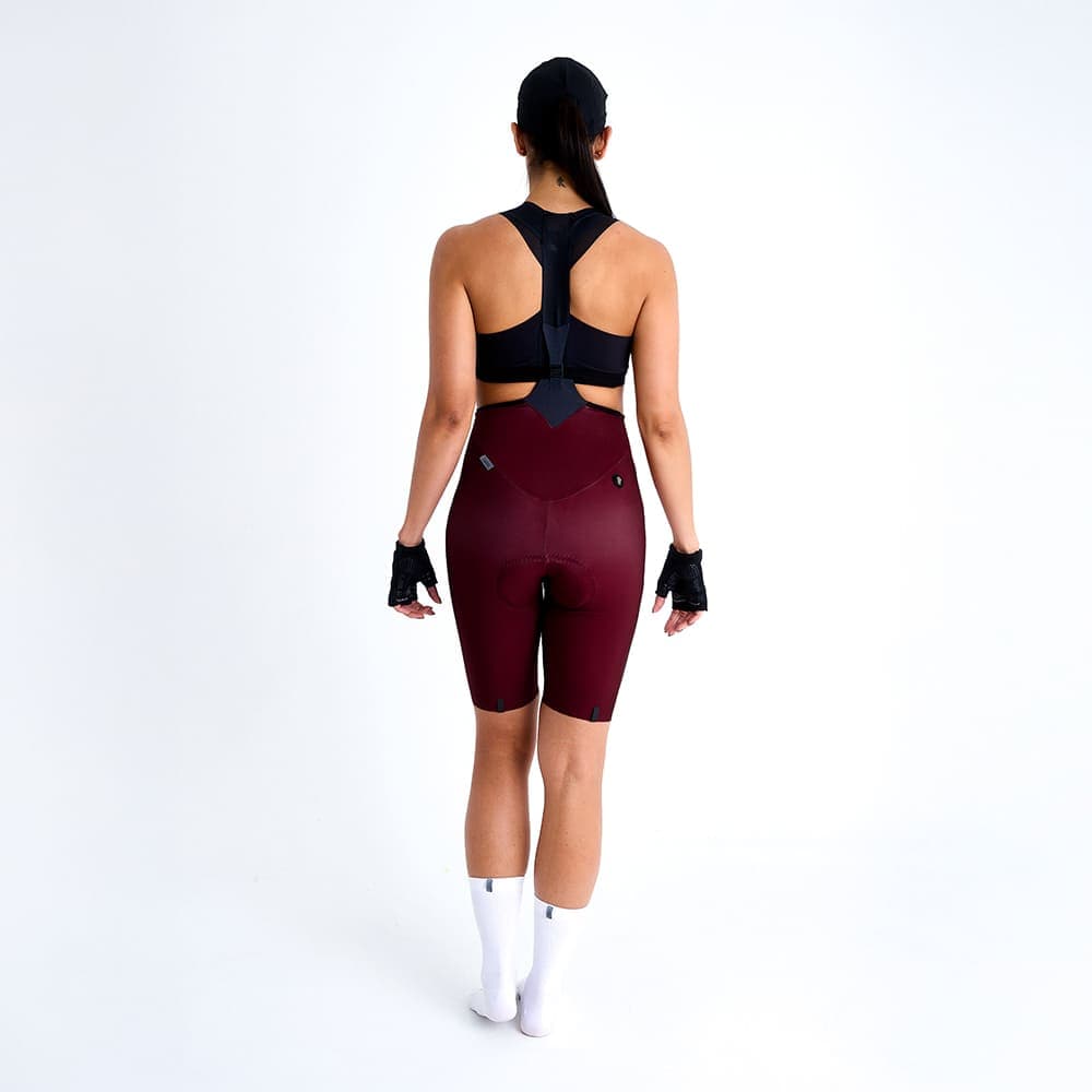PANTALONETA CICLISMO  TOSCANA VENTI 2.0 VINO PARA MUJER - imagen 2