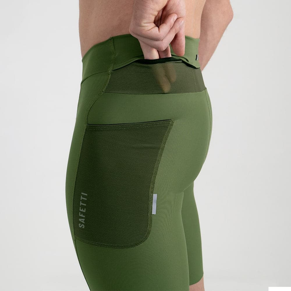 SHORT RUNNING TITÁN OLIVA 2.0 PARA HOMBRE - imagen 4
