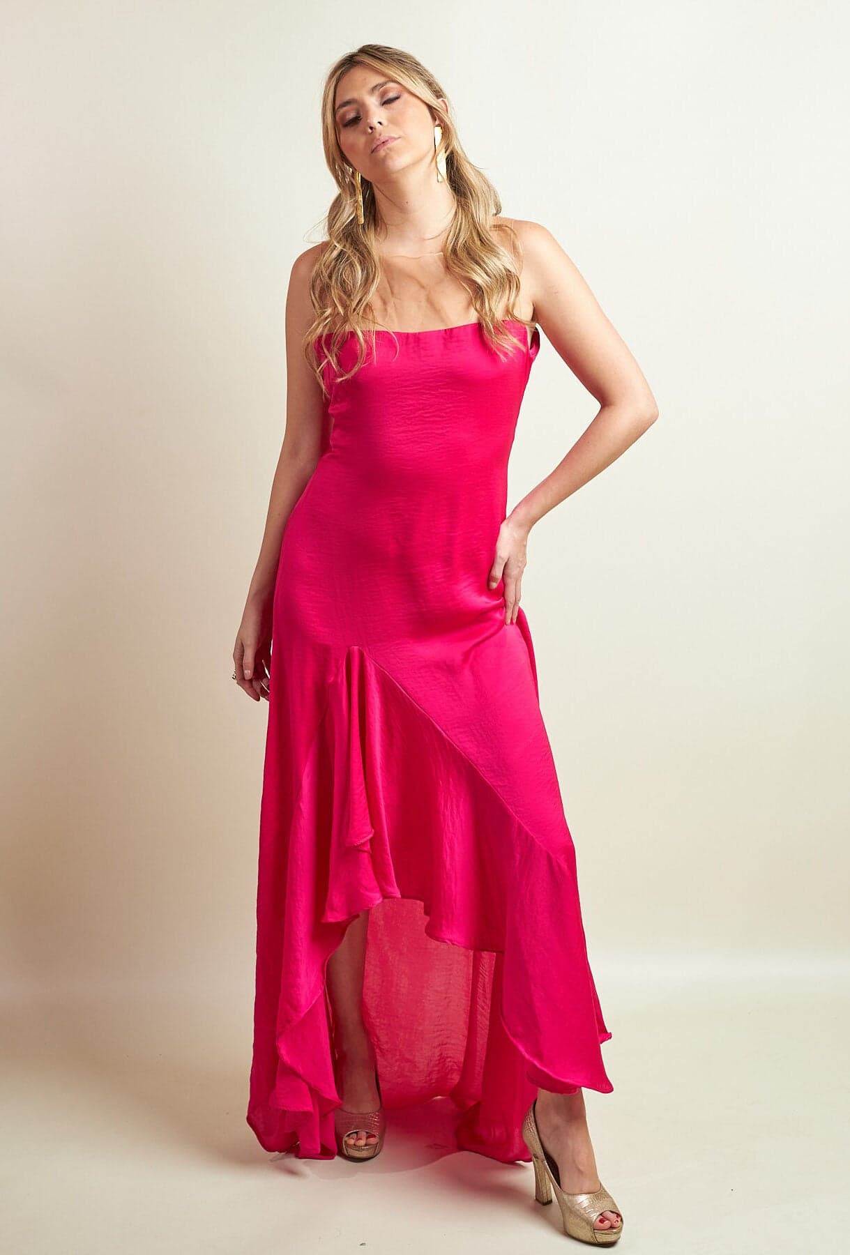 Vestido Inoa Fucsia - imagen 2