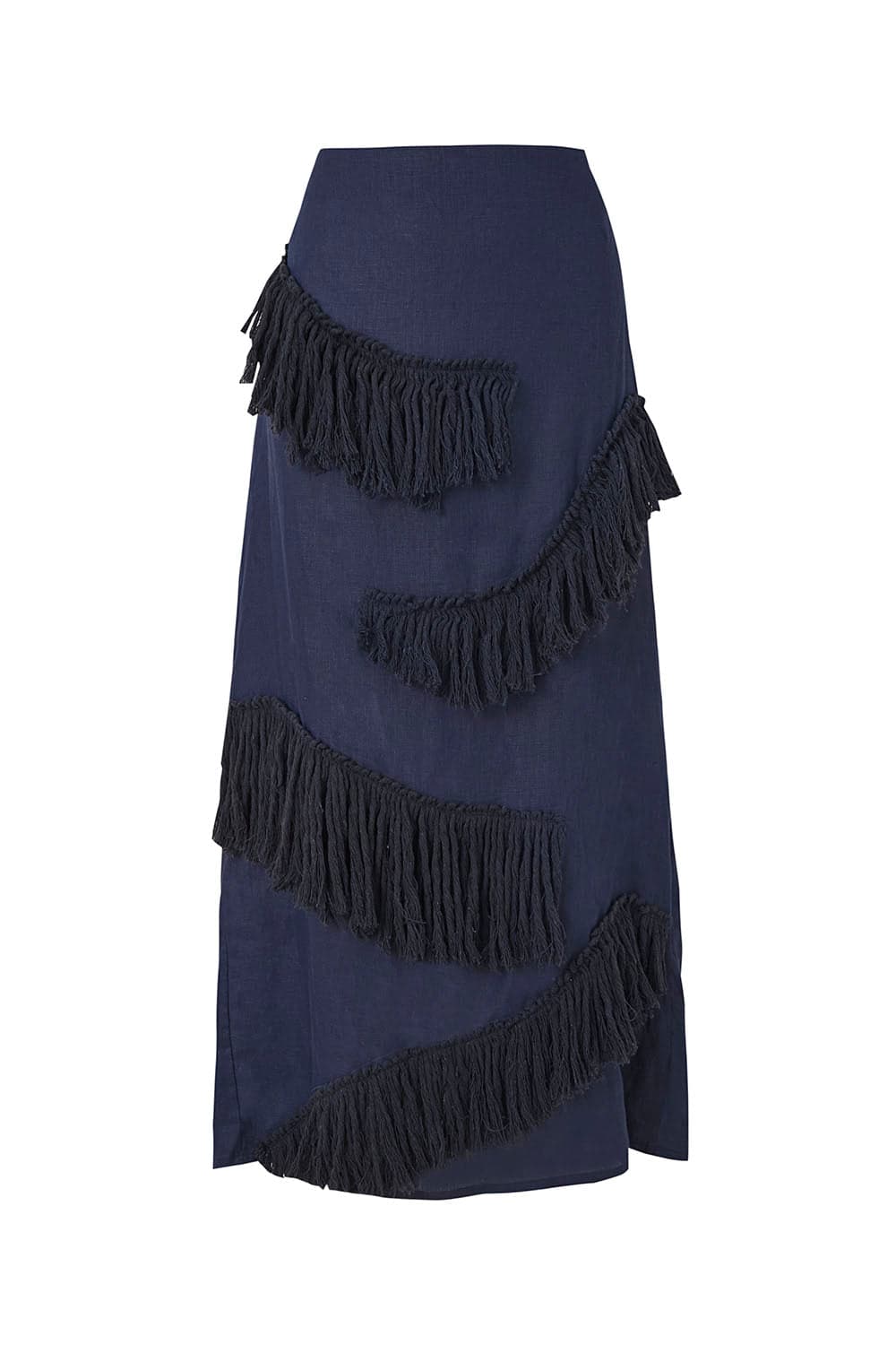 Falda Arabela Bordada Azul Navy - imagen 2
