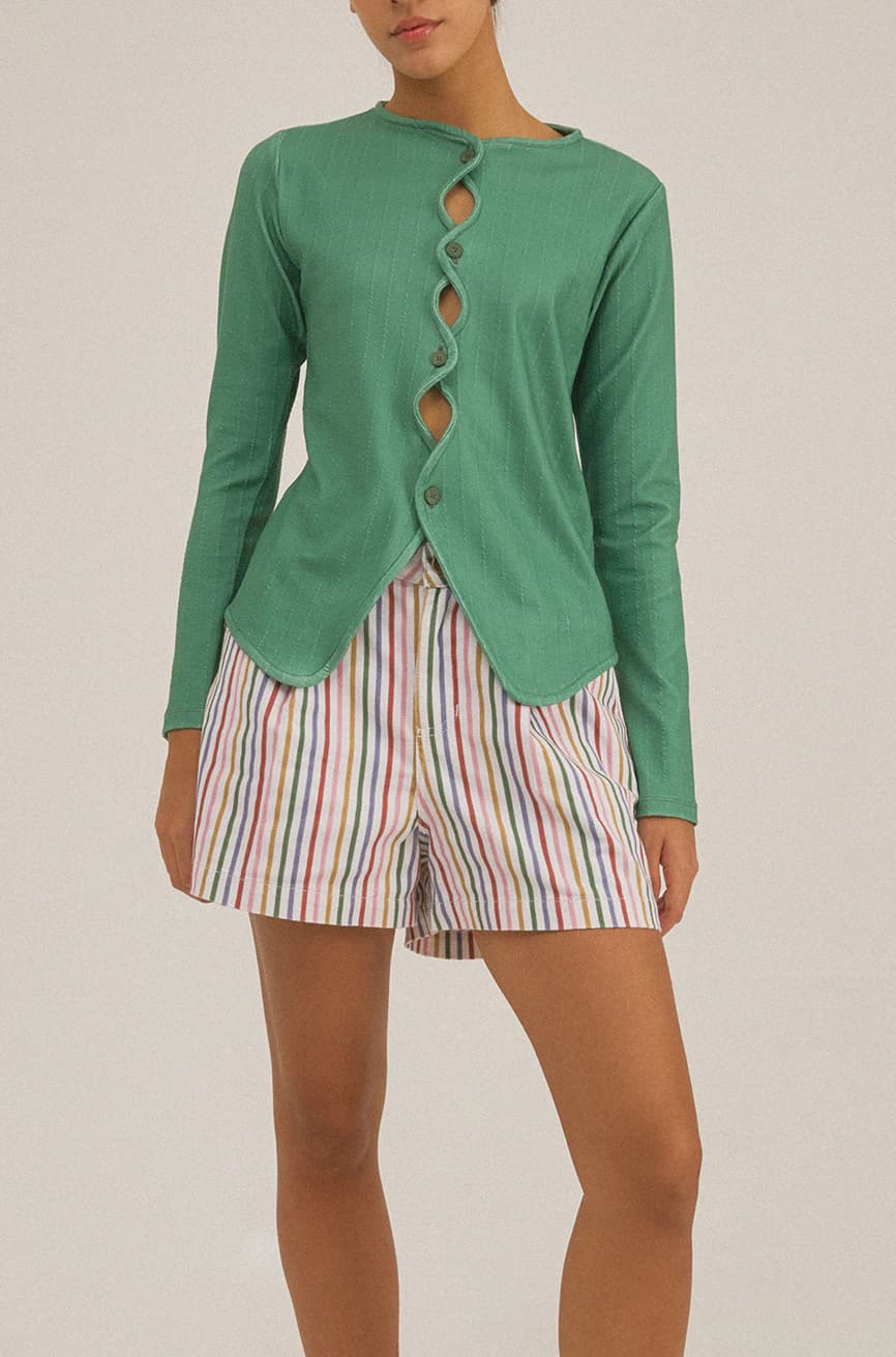 Cardigan Hellen Verde - imagen 2