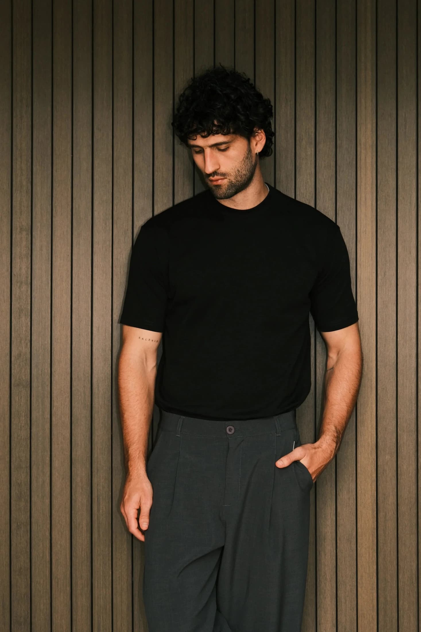 CAMISETA B-BLACK TAPE - imagen 1