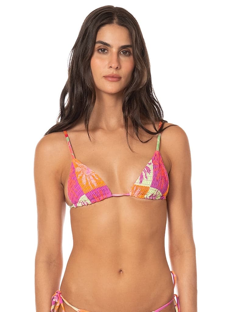 Maaji Patch Play Zen Sliding Triangle Bikini Top - imagen 2