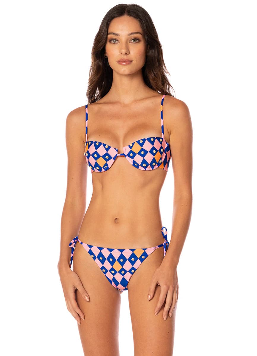 Maaji Like A Diamond Amatista Unmolded Underwire Bikini Top - imagen 1