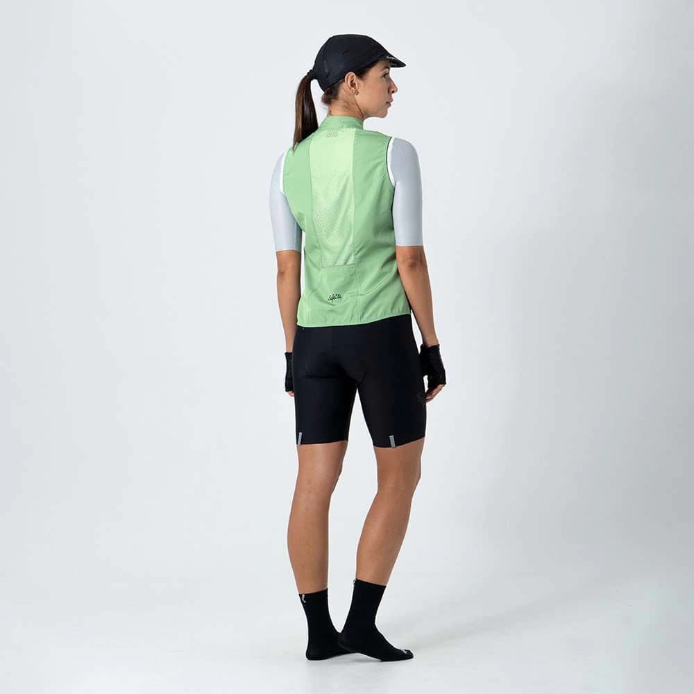 CHALECO CICLISMO NAPOLI 2.0 PISTACHIO PARA MUJER - imagen 2