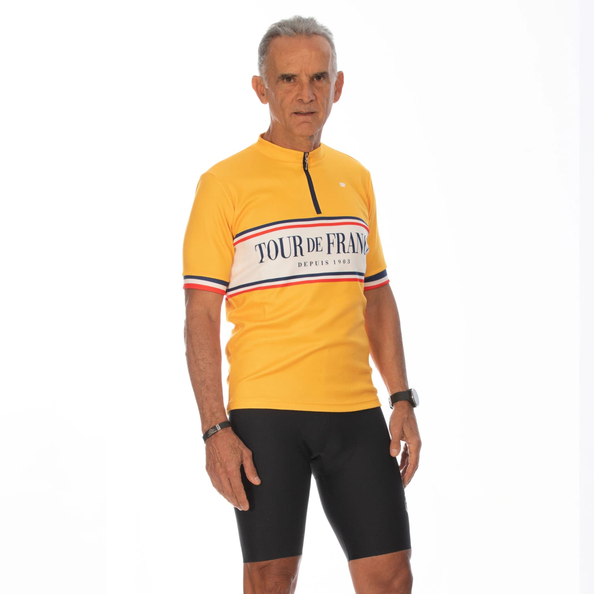 Cycling Jersey MC Vintage Tour de France Unisex - imagen 3