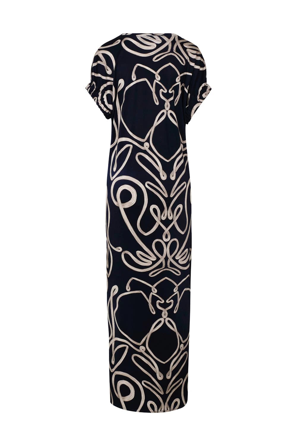 Vestido Rosedal azul Navy - imagen 4