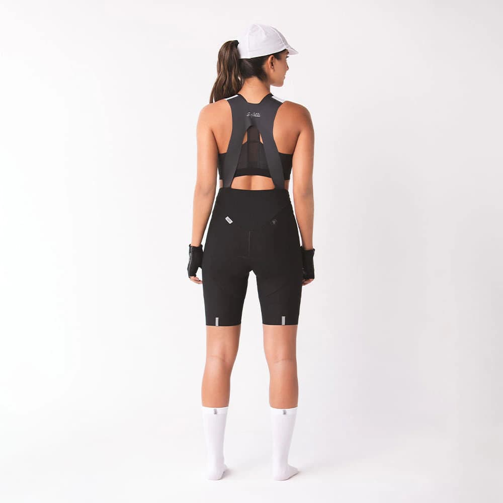 PANTALONETA CICLISMO CON CARGADERAS GIRONA PARA MUJER - imagen 2