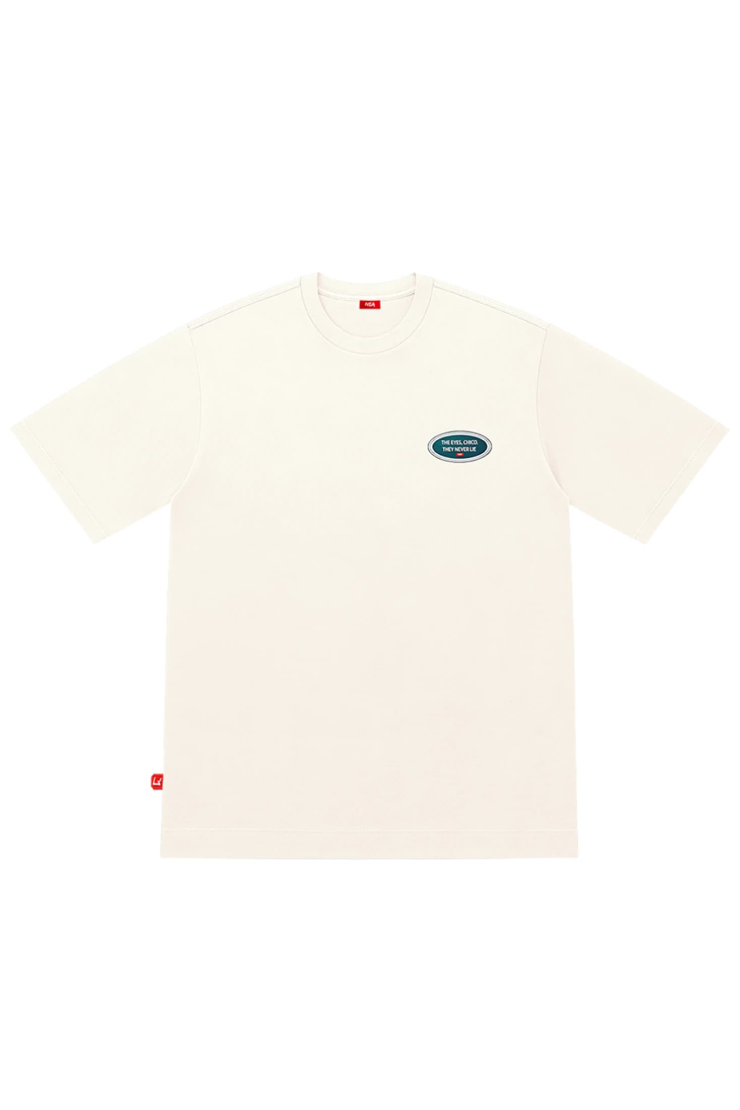 CAMISETA OVERSIZE MASCULINO TRUTH MARFIL NEA - imagen 2