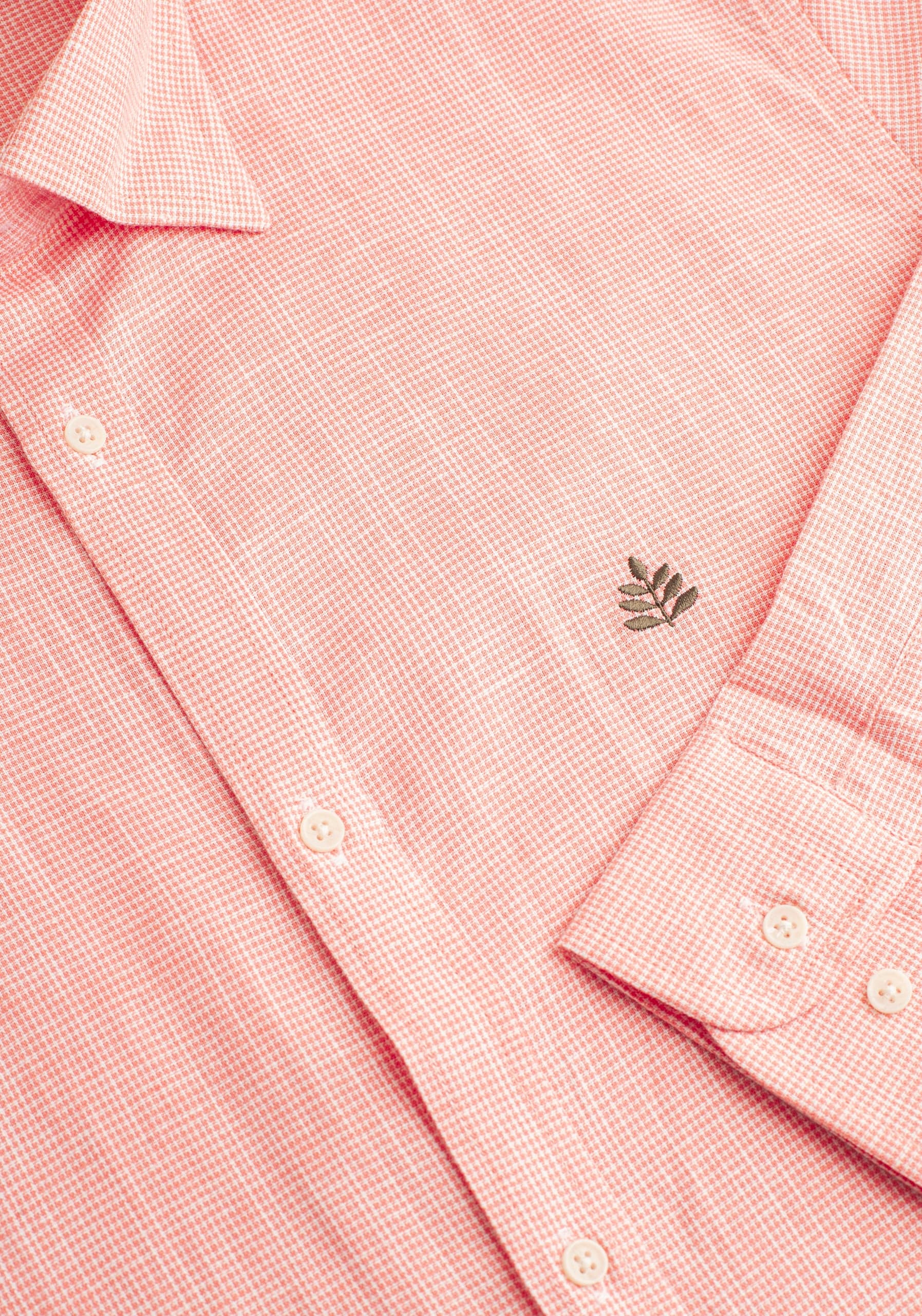 Camisa H CI Cuadros L-Ver Rosado Med - imagen 3