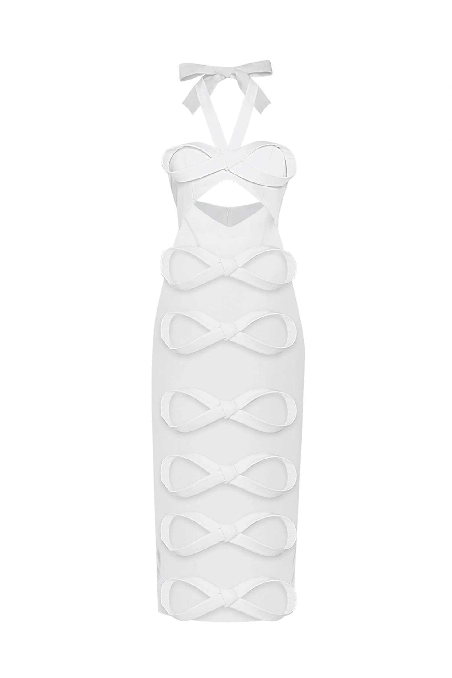 Infinite Ribbon Midi Dress - imagen 1