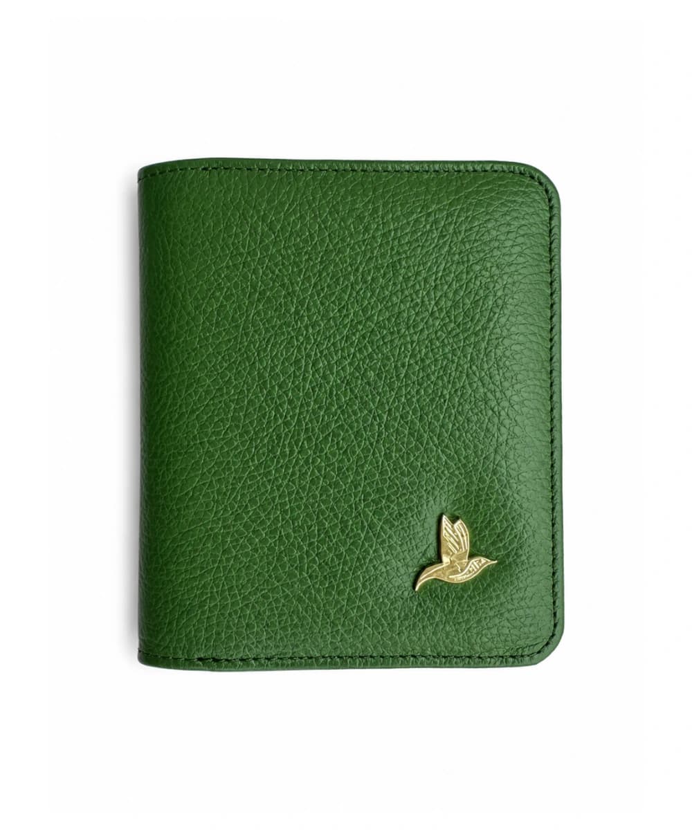 Portapasaporte de Cuero Verde Oliva - imagen 3