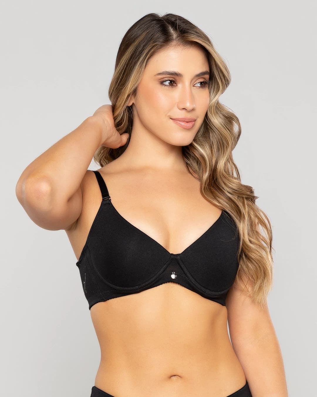 Brasier en algodón espalda estampada Ref. 418 - imagen 7
