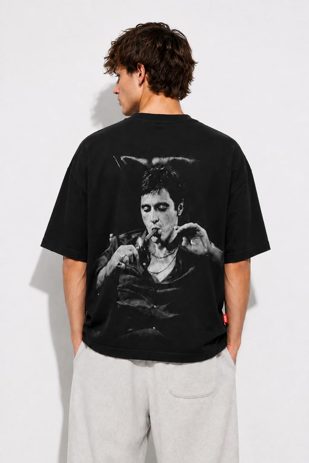 CAMISETA OVERSIZE CUBANO NEGRO NEA - imagen 2