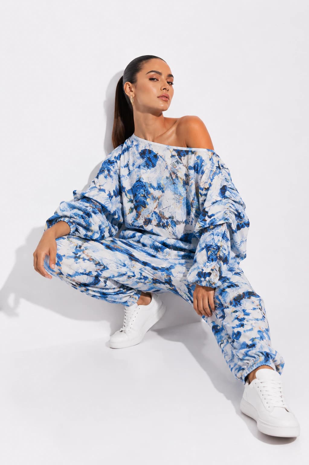 Pantalon Minerva Plumas Azul - imagen 2