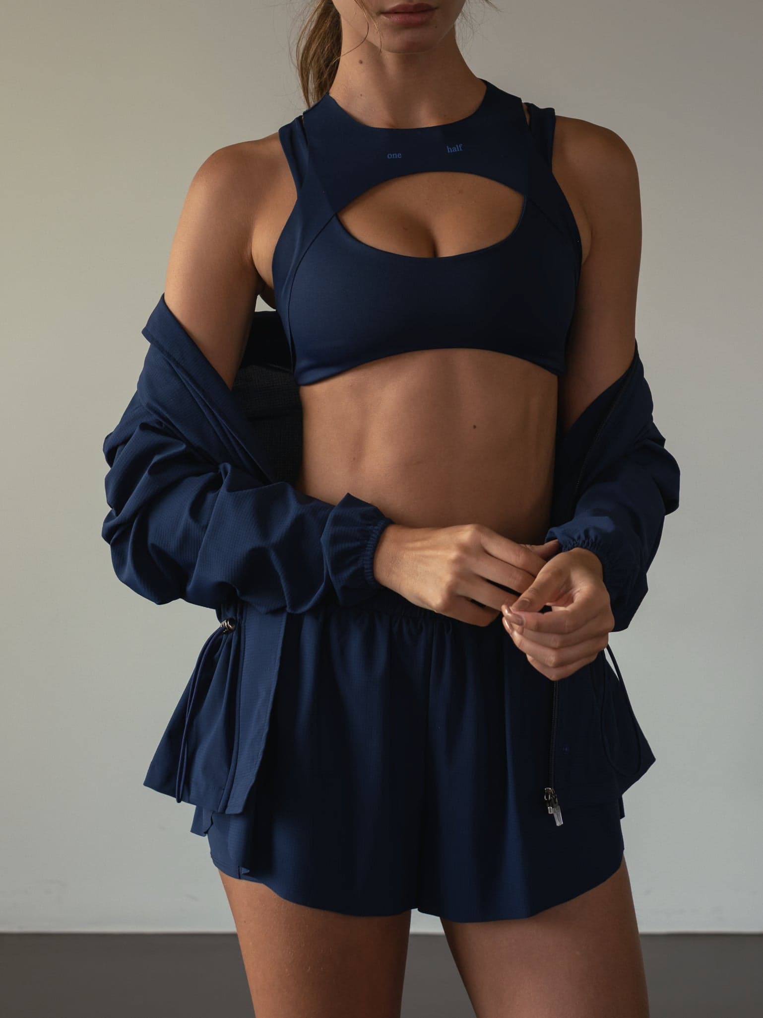OVERLAP ACTIVE SHORTS - NAVY BLUE - imagen 2