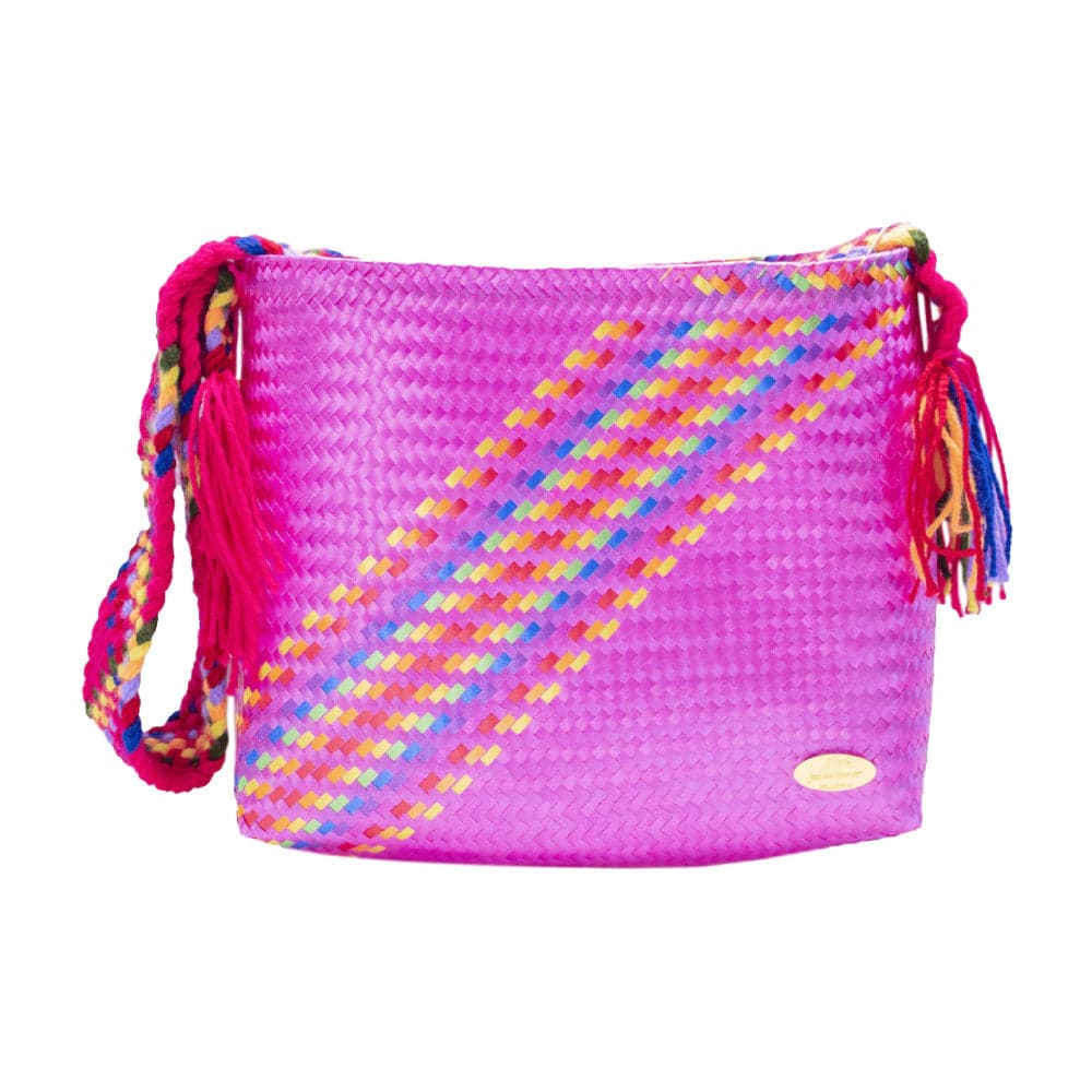 Colleen Crossbody in Pink Splash of Rainbow - imagen 1