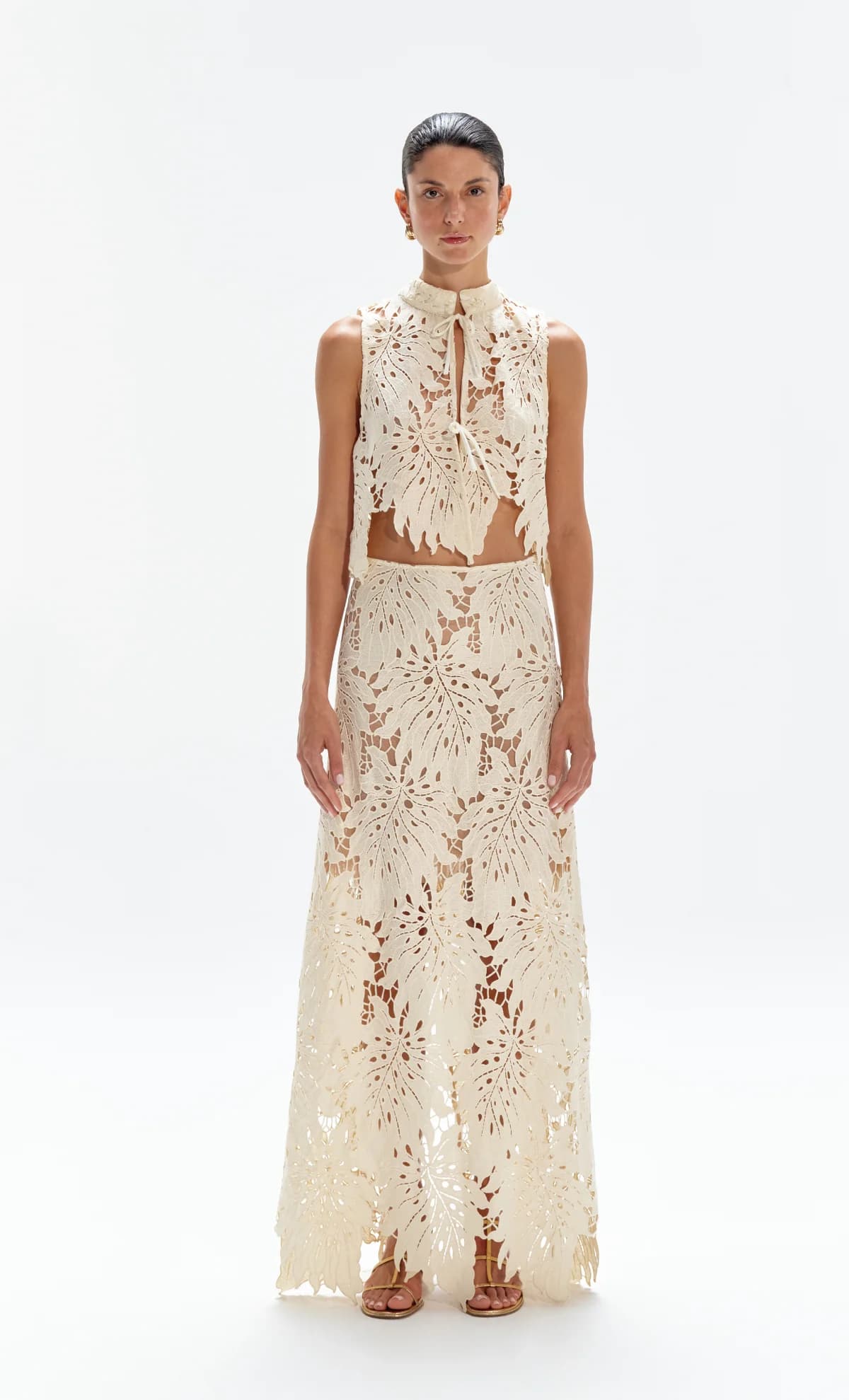 Falda larga Lantana Butter - imagen 4