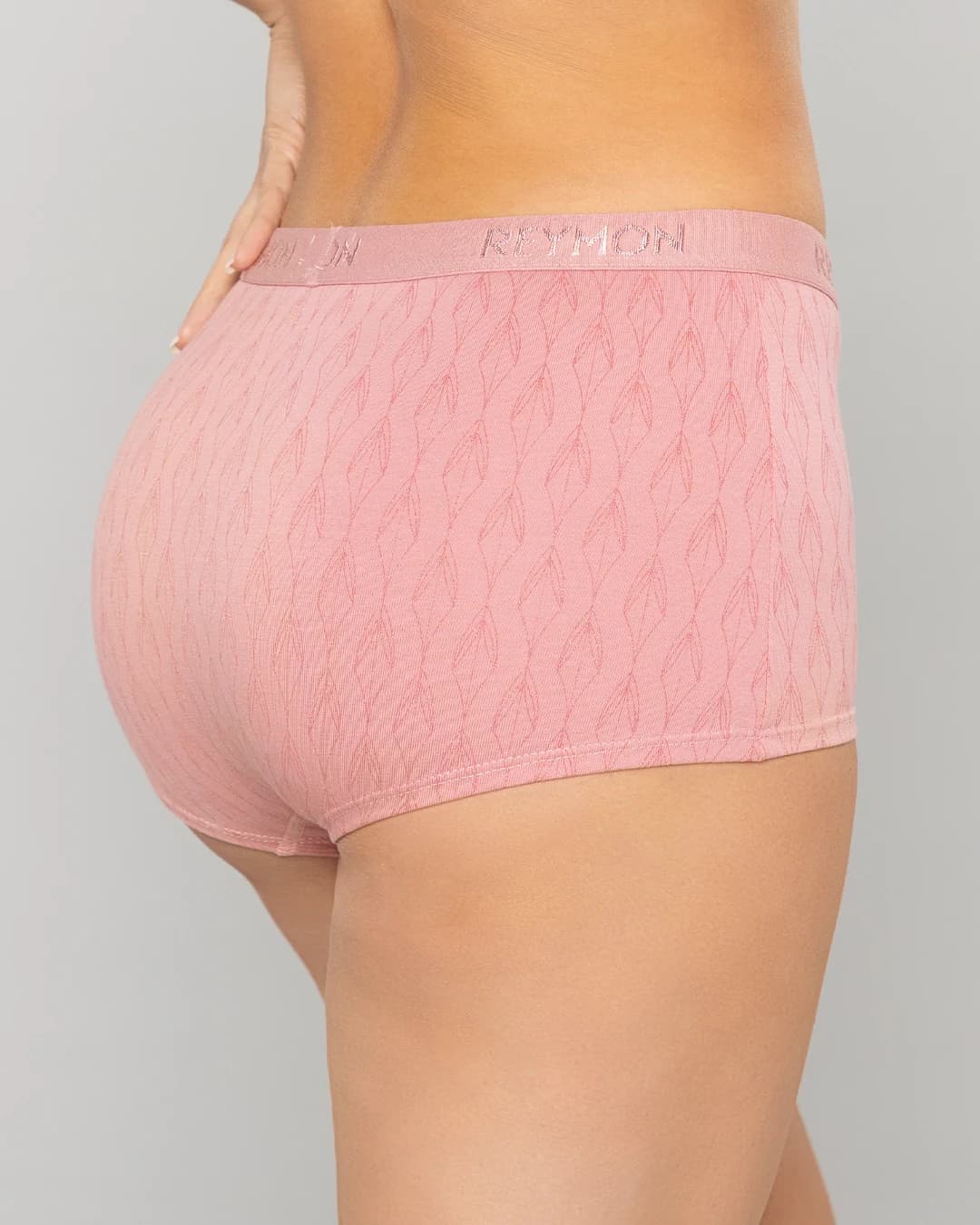 Boxer Femenino Tiro Alto en Algodón Estampado Ref. 8017 - imagen 9