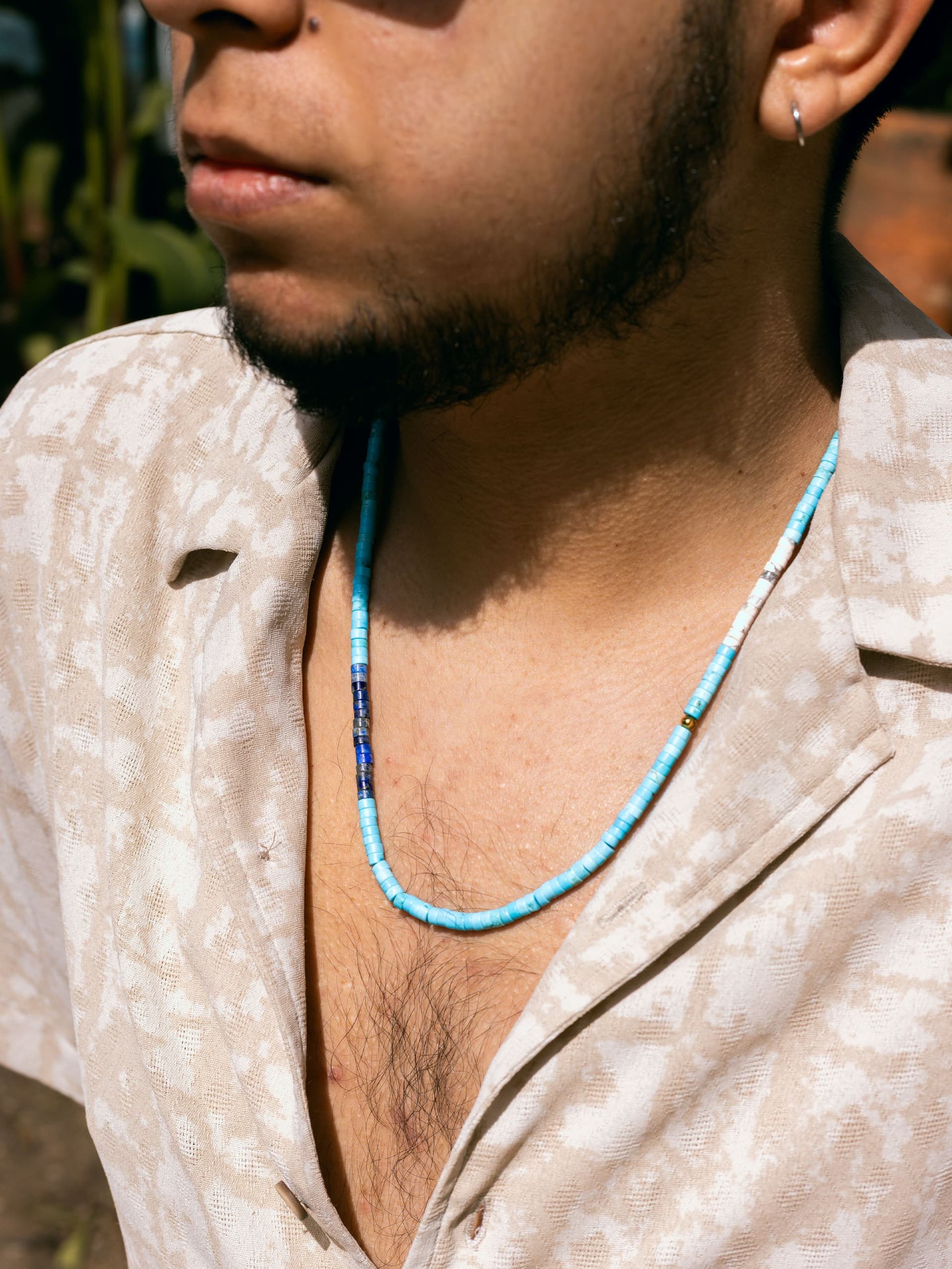 Collar Arrecife Heishi 4mm - imagen 2
