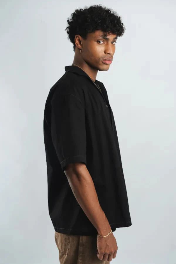 CAMISA EN DRILL DISRUPTIVE - imagen 3
