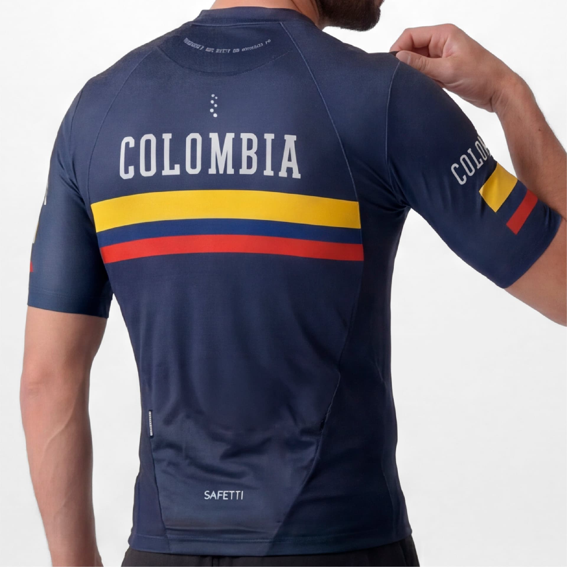 CAMISETA RUNNING MANGA CORTA COLOMBIA CLASSIC PARA HOMBRE - imagen 5