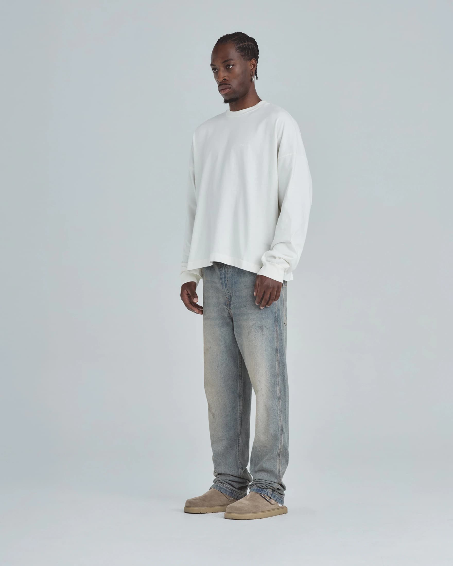 Line Basic Long Sleeve Tshirt White - imagen 5