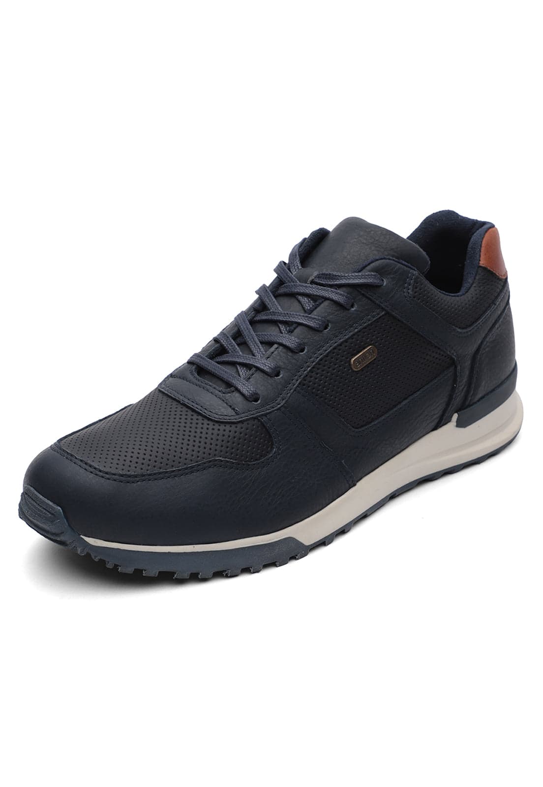 Tenis de cuero para hombre color azul | Armori x Los Caballeros