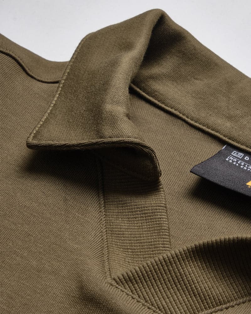 Polo Relaxed Fit Verde Militar - imagen 3